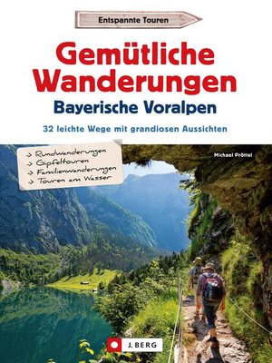 cover image of Gemütliche Wanderungen in den Bayerischen Voralpen